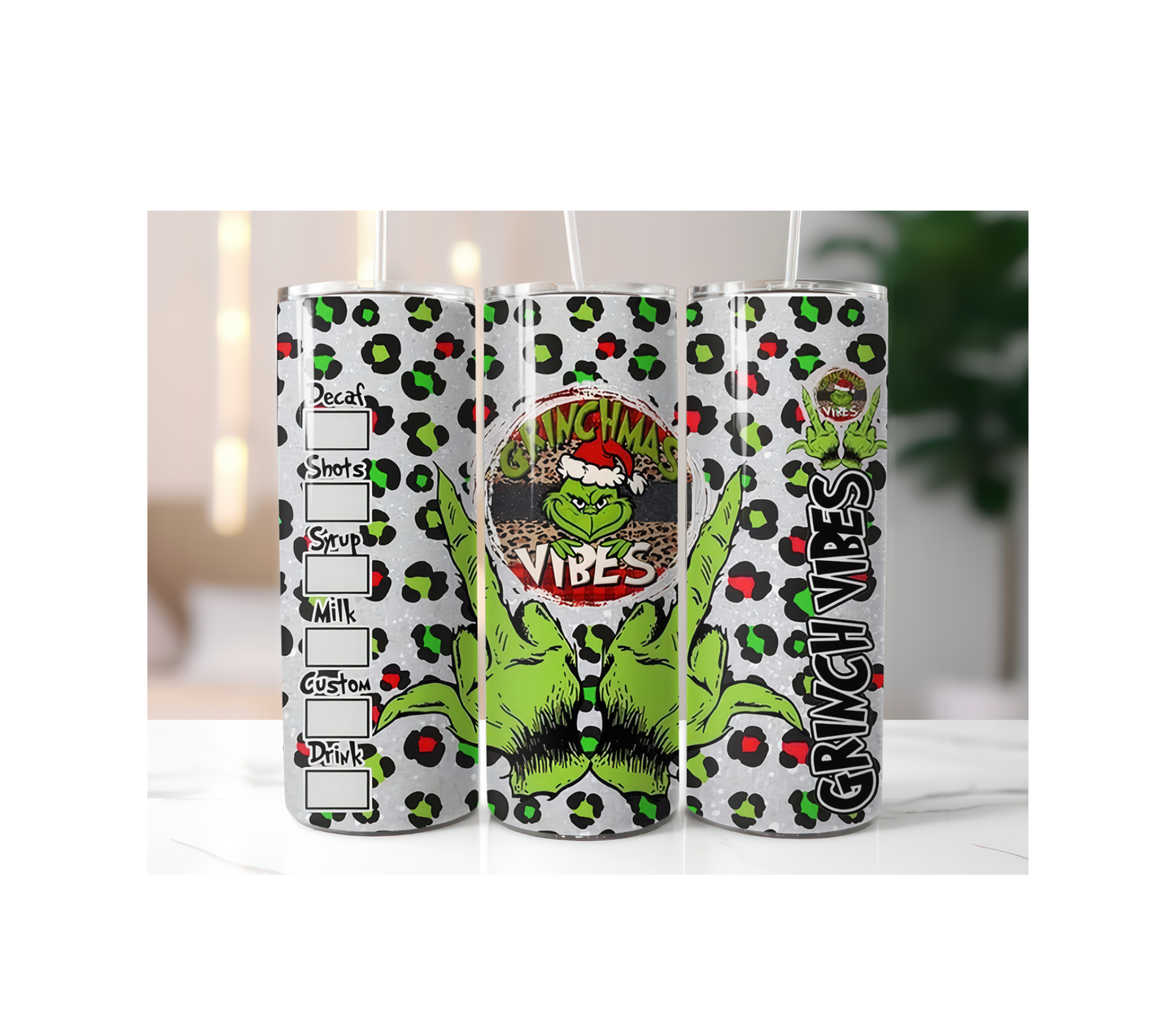 Grinchmas Vibes Tumbler