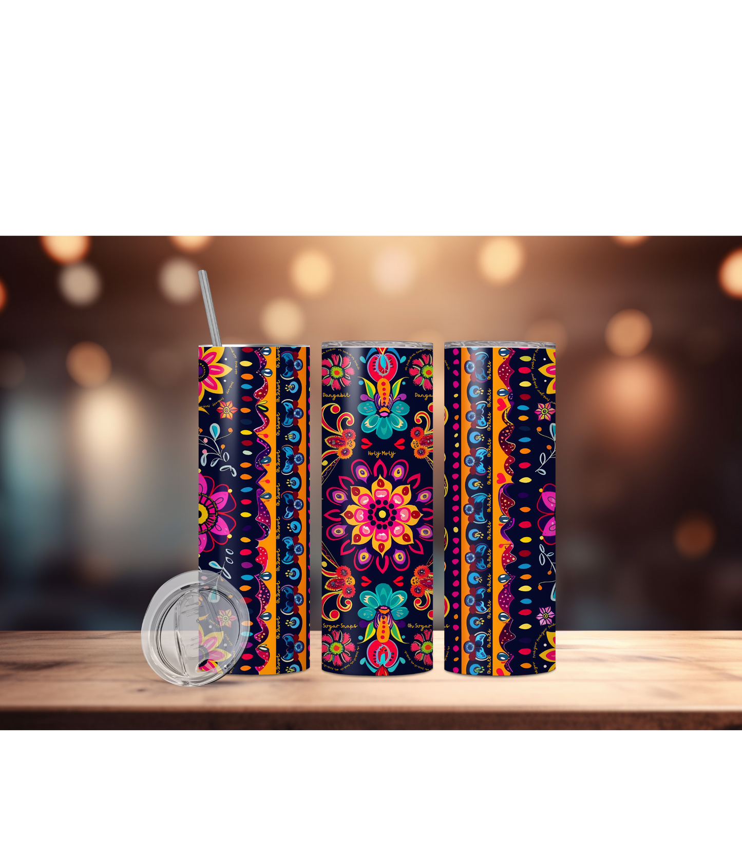 20oz Hidden Curse Words Tumbler