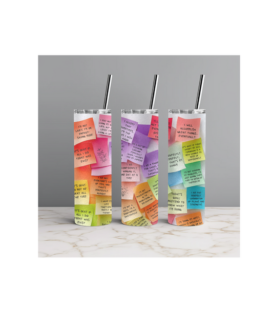 Sarcastic Sticky Notes Tumbler